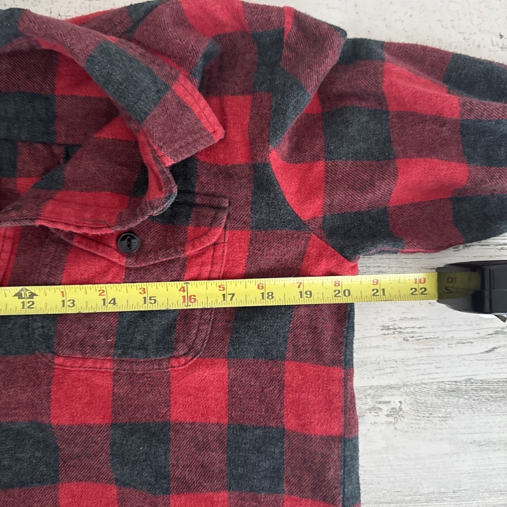Madewell Flannel Cargo Workshirt in Buffalo Check Women's Size XS - Picture 6 of 8